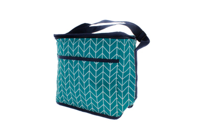 Kühltasche Pfeile türkis - ca. 32 x 19 x 28 cm