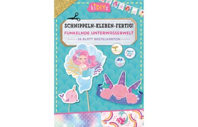 Schnippeln-Kleben-Fertig! - Funkelnde Unterwasserwelt