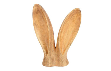 Deko - Hasenohren - ca. 41 cm - braun