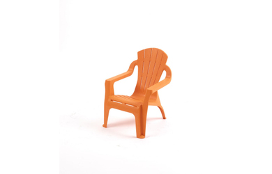 Kinderstuhl - Miniselva - orange- Kunststoff