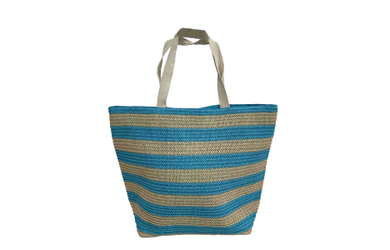 Strandtasche Blockstreifen - ca. 38 x 16 x 43 cm