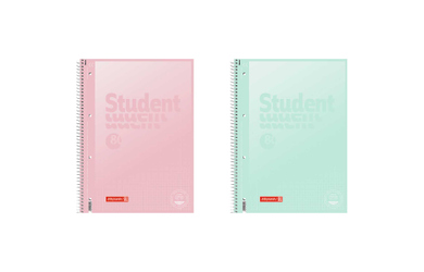 Premium Collegeblock A4 - Lineatur 28 - Pastell