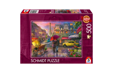 Puzzle - Regenzauber in Paris - 500 Teile
