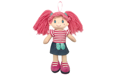 Besttoy - Weichpuppe Maggy - mit Jeansrock - ca. 35 cm