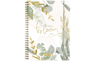 Schülerkalender A5 - 2025-26 - PP 1w/2p Bloom
