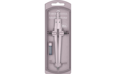 Schnellverstellzirkel - rosa/blau - 1 Stück
