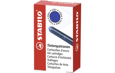 6er Pack Tintenpatronen - blau