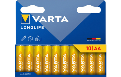 Varta Batterien - Longlife AA - 10er Pack - LR6