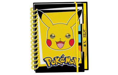 Pokémon - Notizbuch mit Aufkleber