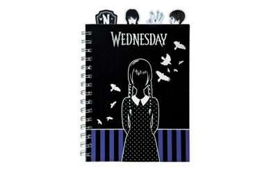 Wednesday - Notizblock A5 - schwarz