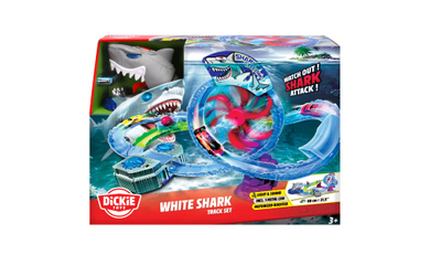 Rennbahn - White Shark - Licht & Sound