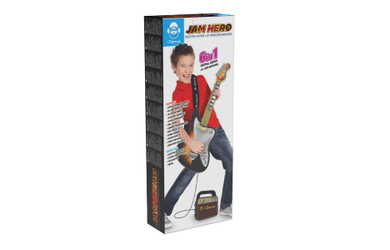 JAMHERO - 6-in-1 E-Gitarre mit Verstärker