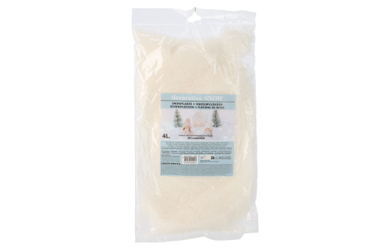 Kunstschnee fein - weiß - ca. 4 L