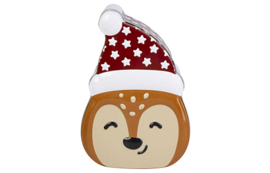 Gebäckdose - Weihnachtsfigur - ca. 21 x 12 x 7 cm - 1 Stück