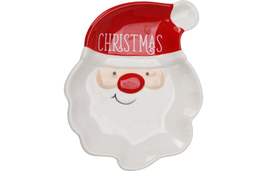 Dekoteller Weihnachten - ø ca. 18,5 cm - 1 Stück