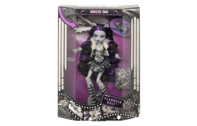 Monster High - Black & White - Clawdeen Wolf - Puppe mit Poster