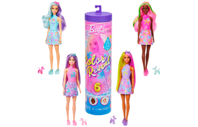 Barbie - Color Reveal - Ballontier-Puppe - 1 Stück