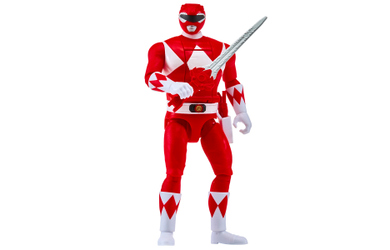 Power Rangers - Figur - Roter Power Ranger - Auto Morphin - Jason Scott