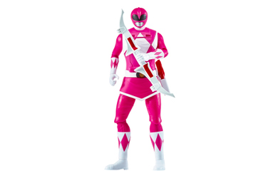 Power Rangers - Figur - Pinker Power Ranger - Auto Morphin - Kimberly Hart