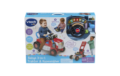 VTech - 3 in 1 Traktor & Rasenmäher