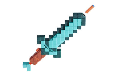 Minecraft - Nerf - Blaster - Diamond Sword