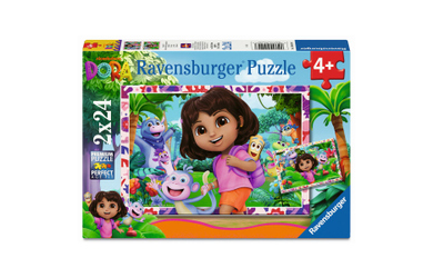 Puzzleset - Dora the Explorer - 2 x 24 Teile