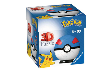 3D Puzzle-Ball - Pokèmon - Superball - 54 Teile