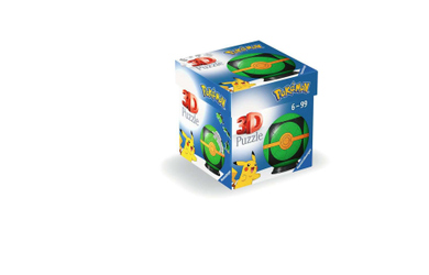 3D Puzzle-Ball - Pokèmon - Finsterball - 54 Teile