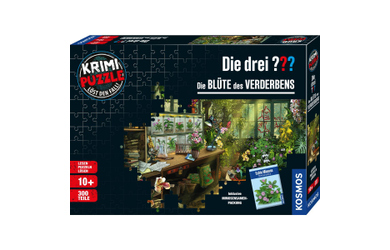 Die drei ??? - Krimipuzzle - Die Blüte des Verderbens - 300 Teile