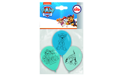 Paw Patrol - 5 Luftballons - ca. Ø 30 cm