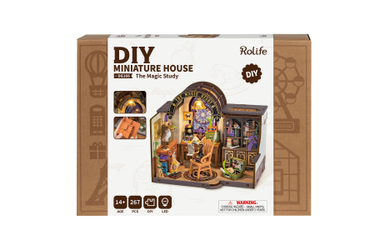 DIY - Holz Bastelset - Miniaturhaus - Magischerraum