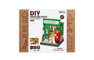 DIY - Holz Bastelset - Miniaturhaus - Post
