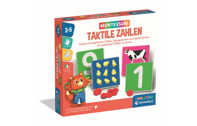 Education - Montessori - Taktile Zahlen