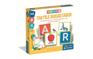 Education - Montessori - Taktile Buchstaben