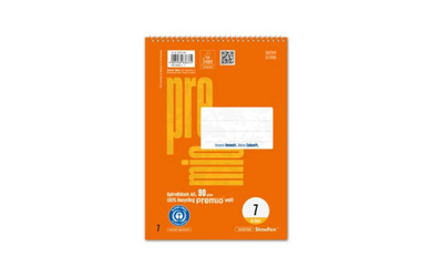 Staufen - Premium Spiralblock - DIN A5 - Lineatur 7 - 40 Blatt
