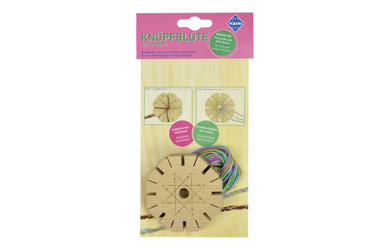 Bastelset - Knüpfblüte
