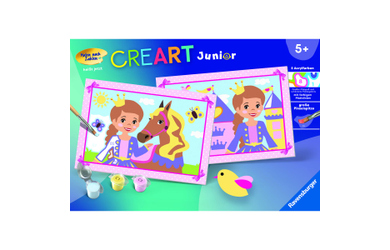 Malen nach Zahlen - CREART® Junior - Kleine Prinzessin