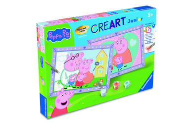 Peppa Wutz - Malen nach Zahlen - CREART® Junior