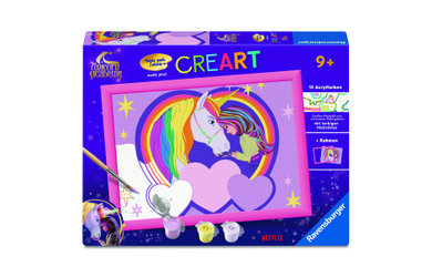 Unicorn Academy - Malen nach Zahlen - CREART® - Sophia & Wildstar