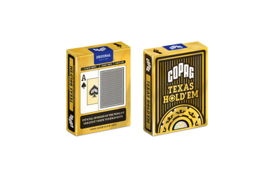 COPAG Texas Hold'em Gold - Jubo Face - Poker Karten