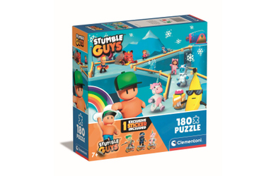 Stumble Guys - Square - Puzzle - 180 Teile