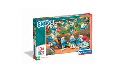 Die Schlümpfe - Kinderpuzzle - 104 Teile Supercolor