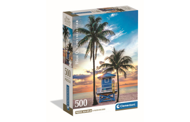 Puzzle - Miami Beach - 500 Teile - High Quality Collection