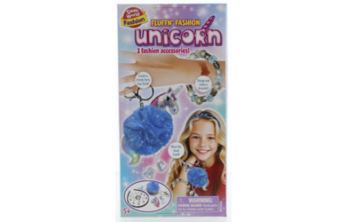 Kreativset - Fluff n' Fashion - Einhorn 