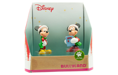 Mickey & Minnie - Sammelfigurenset - Weihnachts Edition
