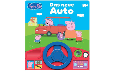 Peppa Pig - Das neue Auto - Lenkradbuch 