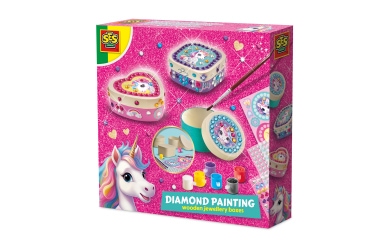 Diamond Painting - Einhorn Schmuckkästchen 