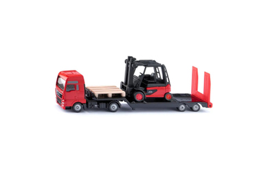 Siku - MAN LKW mit Linde Gabelstapler 