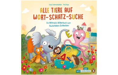 Alle Tiere auf Wort-Schatz-Suche  