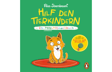 Hilf den Tierkindern - Ein Mini-Mitmachbuch 